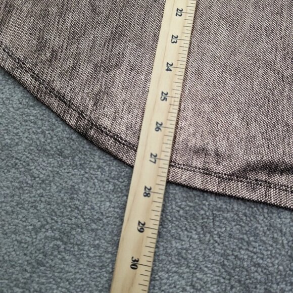 Shimmering CURE Metallic Knit Tank Top in Bronze, Size 2XL - Picture 9 of 9